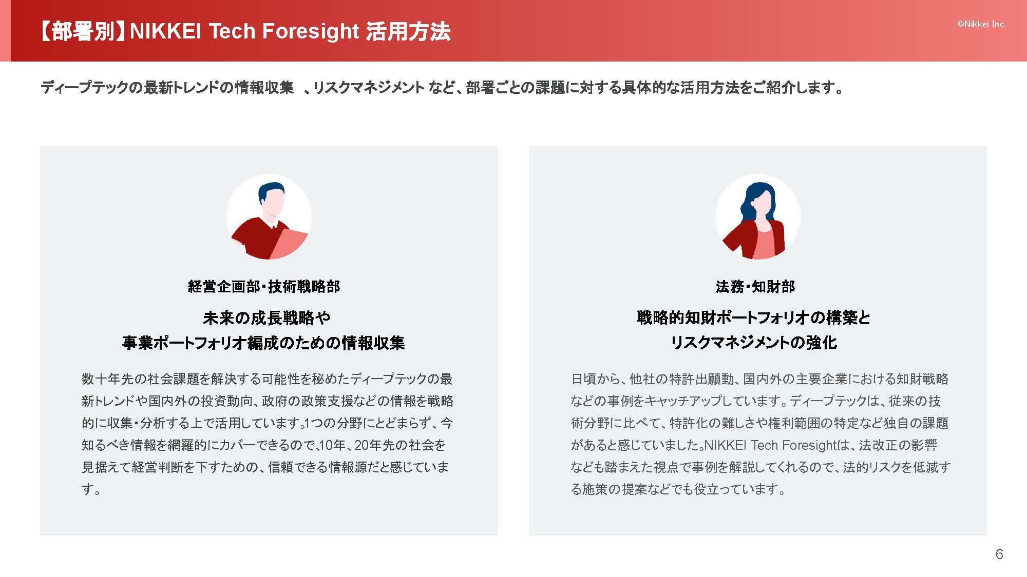 お役立ち資料 | NIKKEI Tech Foresight 法人契約